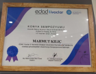 Dt. Mahmut Kılıç Diş Hekimi sertifikası