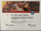 Doç. Dr. Utku Mahir Yıldırım Girişimsel Radyoloji sertifikası