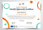 Aile Danışmanı Fevziye Balcıoğlu Aile Danışmanı sertifikası