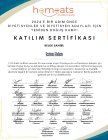 Dyt. Esma Elden Diyetisyen sertifikası