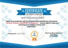 Dyt. Tuğçenur Şahin Diyetisyen sertifikası
