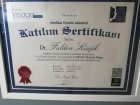 Uzm. Dr. Fulden Küçük Geleneksel ve Tamamlayıcı Tıp sertifikası
