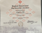 Dr. Dt. Çiğdem Dik Güzel Diş Hekimi sertifikası