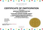 Çocuk Gelişim Uzmanı Şükran Hepbayraktar Çocuk Gelişim Uzmanı sertifikası