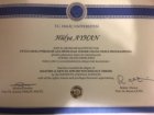 Uzm. Psk. Hülya Ayhan Psikoloji sertifikası