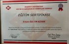 Psk. Dan. Özlem Kıyak Psikolojik Danışman sertifikası