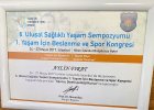 Uzm. Dyt. Aylin Fırat Diyetisyen sertifikası