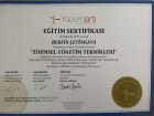 Psk. İrva Berfin Çetinkaya Psikoloji sertifikası
