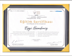 Uzm. Psk. Ezgi Karadeniz Psikoloji sertifikası