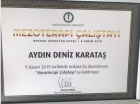 Uzm. Dr. Aydın Deniz Karataş Medikal Estetik Tıp Doktoru sertifikası