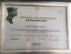 Uzm. Dr. Vildan Öğüt Çatak Dahiliye - İç Hastalıkları sertifikası
