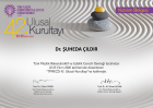 Op. Dr. Şuheda Çıldır Plastik Rekonstrüktif ve Estetik Cerrahi sertifikası