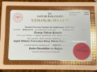 Op. Dr. Zeynep Toksoy Karaşin Kadın Hastalıkları ve Doğum sertifikası