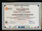 Dt. Taha Tanrıverdi Diş Hekimi sertifikası