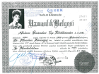 Prof. Dr. Handan Onur Topuzlu Tıbbi Onkoloji sertifikası