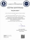 Psk. Belçim Akbay Psikoloji sertifikası