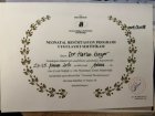 Uzm. Dr. Harun Gezer Çocuk Sağlığı ve Hastalıkları sertifikası