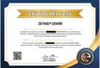Psk. Zeynep Demir Psikoloji sertifikası