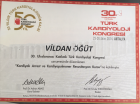 Uzm. Dr. Vildan Öğüt Çatak Dahiliye - İç Hastalıkları sertifikası