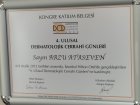 Prof. Dr. Arzu Ataseven Dermatoloji sertifikası
