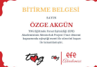 Psk. Özge Akgün Psikoloji sertifikası