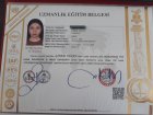 Dyt. Gizem Çiydem Diyetisyen sertifikası