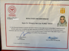 Dr. Sümeyra Torun Geleneksel ve Tamamlayıcı Tıp sertifikası