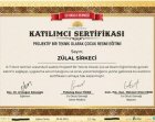 Klinik Psikolog  Zülal Sirkeci Klinik Psikolog sertifikası