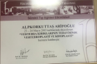Op. Dr. Alpkorkuttaş Arifoğlu Ortopedi ve Travmatoloji sertifikası