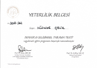 Çocuk Gelişim Uzmanı Hüsniye Çelik Şahin Çocuk Gelişim Uzmanı sertifikası