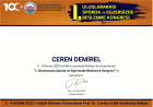 Dyt. Ceren Demirel Diyetisyen sertifikası