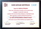 Prof. Dr. Engin Çetinkaya Ortopedi ve Travmatoloji sertifikası