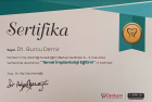 Dt. Burcu Demir Diş Hekimi sertifikası