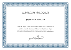 Psk. Şeyda Karaurgan Psikoloji sertifikası