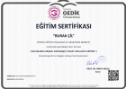 Psk. Burak Çil Psikoloji sertifikası