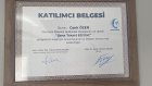 Psk. Cenk Özen Psikoloji sertifikası