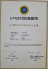 Psk. Büşra Erdoğan Psikoloji sertifikası