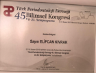 Uzm. Dr. Dt. Elifcan Kıvrak Diş Hekimi sertifikası
