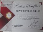 Op. Dr. Alper Mete Uğurlu Plastik Rekonstrüktif ve Estetik Cerrahi sertifikası