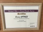 Dr. Dt. Savaş Güneş Diş Hekimi sertifikası