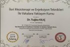 Uzm. Dr. Tuğba Kılıç Geleneksel ve Tamamlayıcı Tıp sertifikası