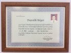 Prof. Dr. Mehmet ÜNAL Göz Hastalıkları sertifikası