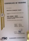 Dyt. Canberk Yaşar Diyetisyen sertifikası