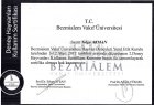 Prof. Dr. Tolga Akman Üroloji sertifikası