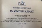 Dr. Önder Kanat Medikal Estetik Tıp Doktoru sertifikası