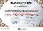 Psk. Gökhan Bingöl Psikoloji sertifikası