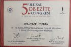 Dyt. Meltem Yaman Diyetisyen sertifikası