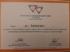 Op. Dr. Ali Bahadırlı Kadın Hastalıkları ve Doğum sertifikası