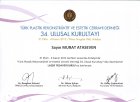 Op. Dr. Murat Ataseven Plastik Rekonstrüktif ve Estetik Cerrahi sertifikası