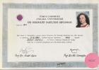 Dr. Dt. Betül Göfteci Diş Hekimi sertifikası
